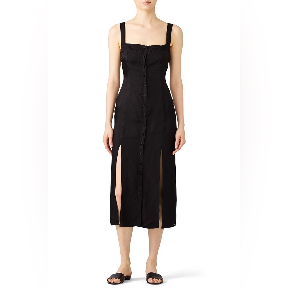 Cinq à Sept Alexa Midi Dress black midi dress size 10